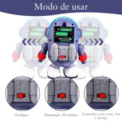 Pato Astronauta Dançarino - PROMOÇÃO DE LANÇAMENTO 🎁