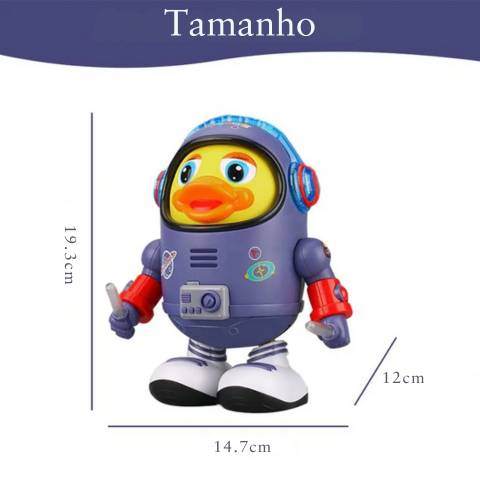 Pato Astronauta Dançarino - PROMOÇÃO DE LANÇAMENTO 🎁