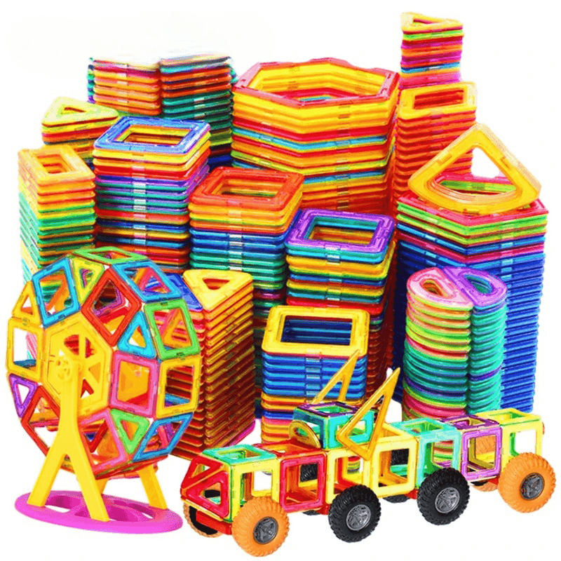 Blocos Magnéticos Construtor Divertido - Divertida Vida