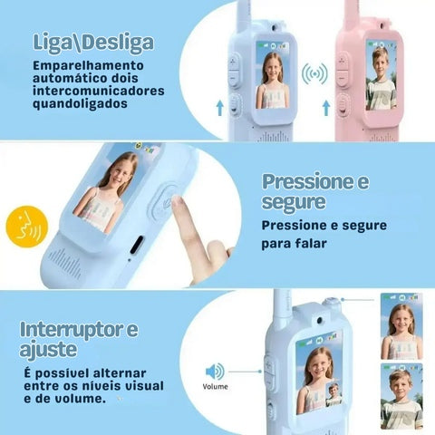 Divertido Walkie Talkie Facetime