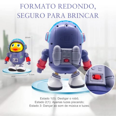 Pato Astronauta Dançarino - PROMOÇÃO DE LANÇAMENTO 🎁