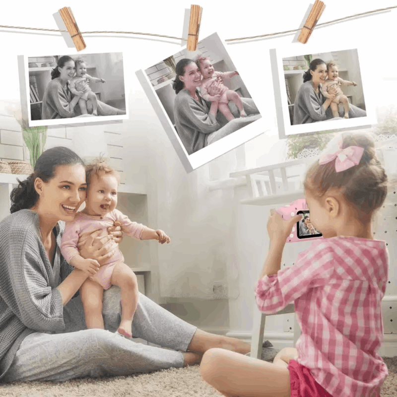 Mini Câmera Fotográfica Click Kids - Divertida Vida
