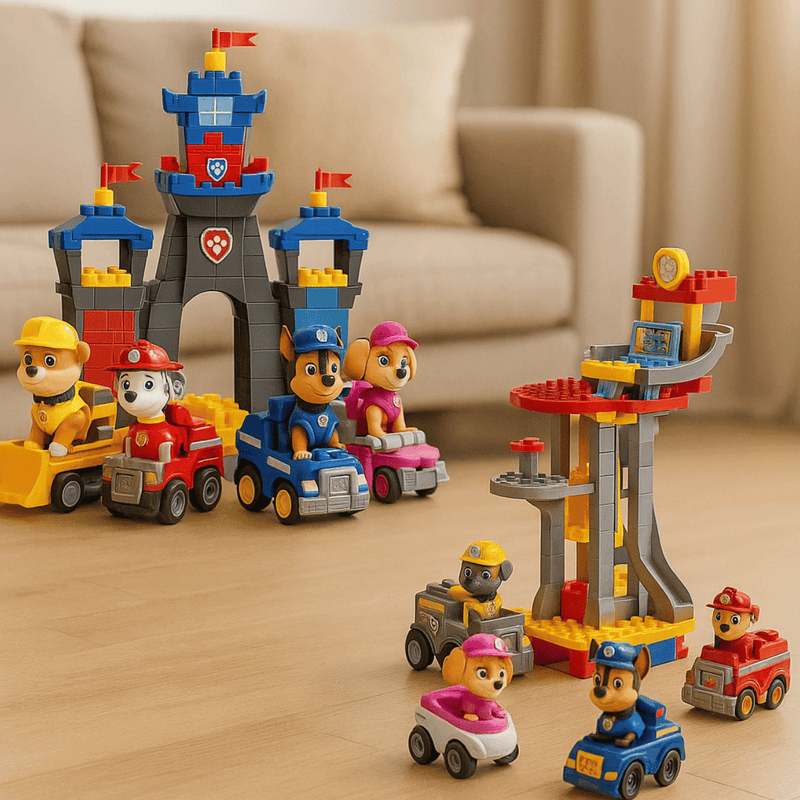 Lego da Patrulha Canina Brinquedo Infantil - Divertida Vida