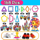 Blocos Magnéticos Construtor Divertido - Divertida Vida