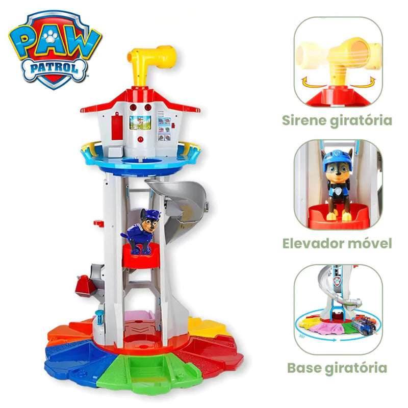 Super Torre de Resgate Patrulha Canina - Divertida Vida