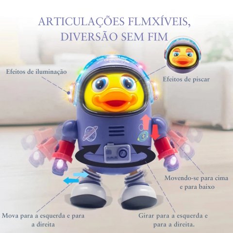 Pato Astronauta Dançarino - PROMOÇÃO DE LANÇAMENTO 🎁
