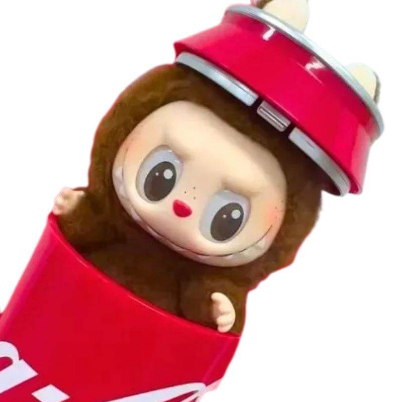 Boneco Labubu Coca Exclusivo - Divertida Vida