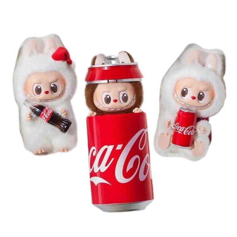 Boneco Labubu Coca Exclusivo - Divertida Vida