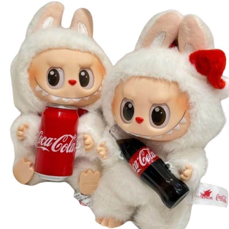 Boneco Labubu Coca Exclusivo - Divertida Vida