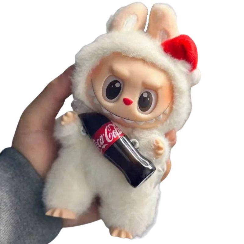 Boneco Labubu Coca Exclusivo - Divertida Vida