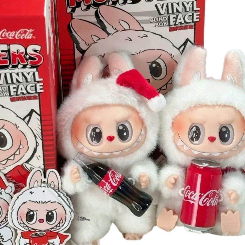 Boneco Labubu Coca Exclusivo