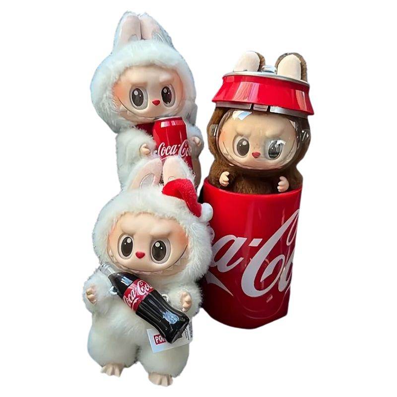 Boneco Labubu Coca Exclusivo