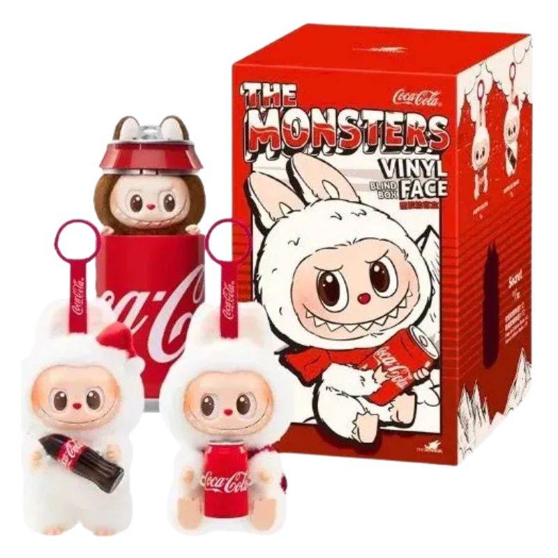 Boneco Labubu Coca Exclusivo