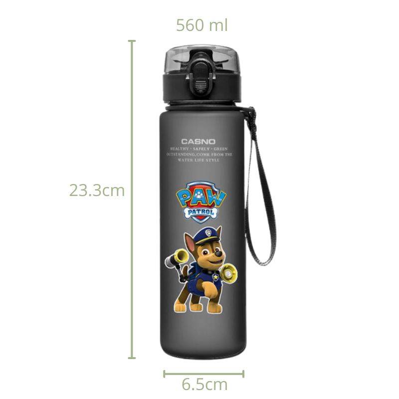 Garrafa da Patrulha Canina BPA Free - Divertida Vida