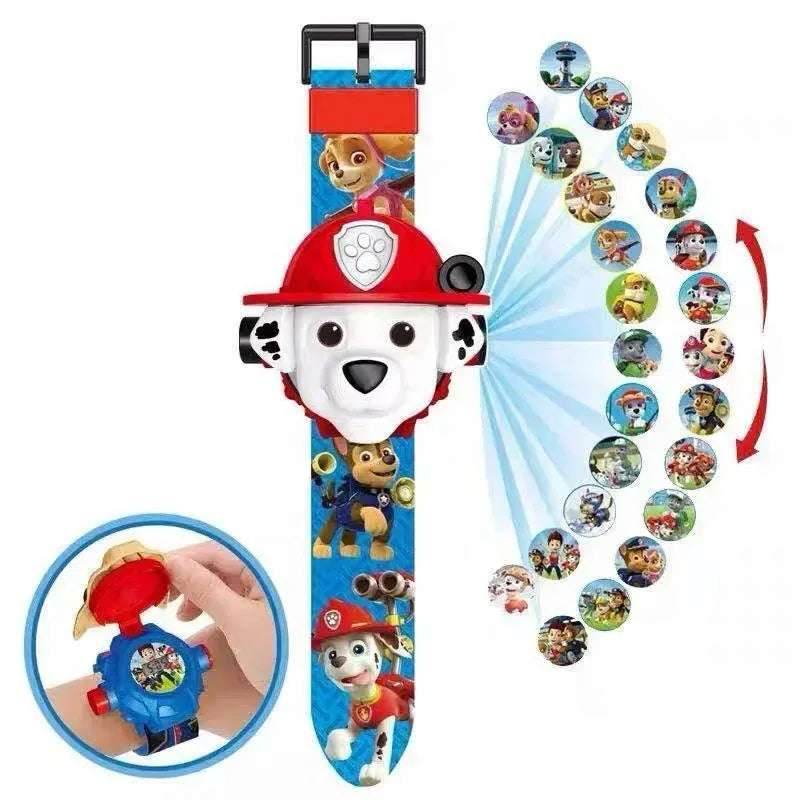 Relógio Patrulha Canina com Projetor - Divertida Vida